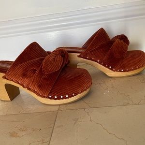Loeffler Randall Corduroy Clogs